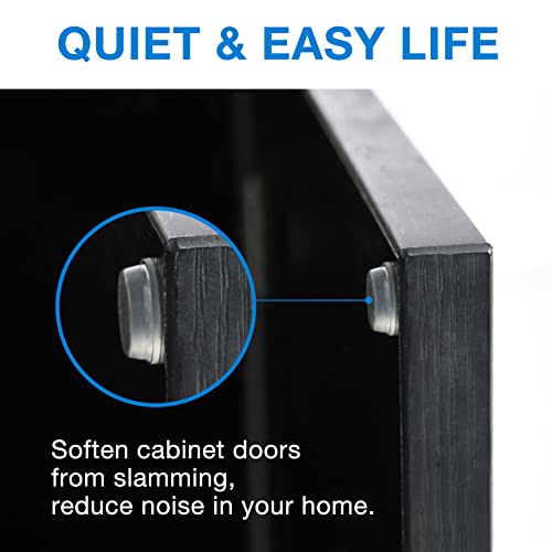 Door Dumpers for Kitchen Clear Rubber Bumpers Self