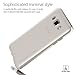 2016 Galaxy J5 Case, araree [J Cover] Ultra Thin Slim Frosted Protective Cover case for 2016 Galaxy J5 Duos J510 (5.2 inch) - Clear (not fit for 2015 Version)