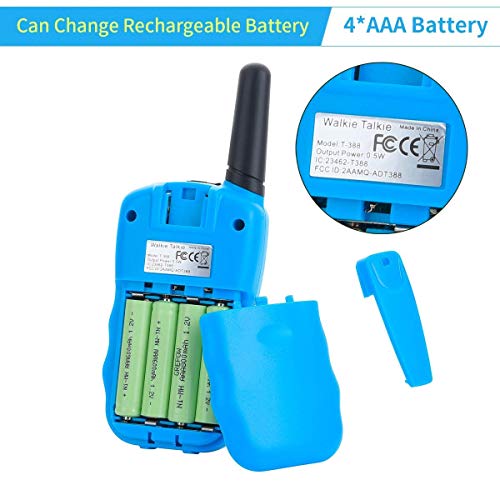 5 Funkprofi+Talkies+Channels+Rechargeable+Battery