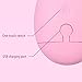 K-SKIN Silicone Sonic Facial Cleansing Brush Electric Waterproof Face Massager for Facial Skin Oil Blackheads Makeup Residues