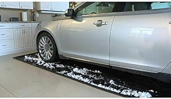 Hanjet Garage Floor Mat Containment Mat For Snow Mud Rain