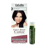Love - Your Color Cosamo - Non Permanent Hair Color, #779 Dark Brown Plus One Jarosa Beauty Bee Organic Peppermint Lip Balm 100% All Natural Deep Moisturizing Usda Certified Organic