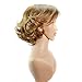 Wigs, Hatop Curly Hair Short Paragraph Elegant Ladies Hood Atmospheric Fashion Wigs