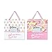 Trend Lab 2 Piece Dr.Seuss Frame Set, Oh! The Places You'll Go! Pink