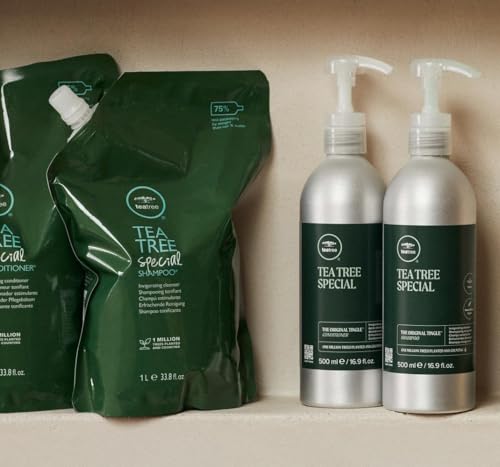 Tea Tree Special Shampoo, Deep Cleans, Refreshes Scalp, Especially Oily Hair, For All Hair Types