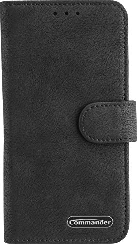 COMMANDER Book CASE Elite Black für Apple iPhone 15 Plus en promo sur Amazon