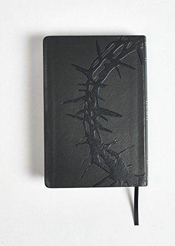 HCSB Large Print Personal Size Bible, Charcoal LeatherTouch