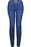 2LUV Women's Stretchy 5 Pocket Skinny Light Denim Jeans