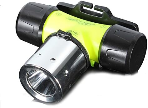 Diving Headlamp Head Torch Dive - Genwiss Light Head Lamp 800 Lumens CREE XML T6 LED Headlight Waterproof Underwater Rechargeable Flashlight for Camping Biking Working Hunting Fishing Riding Walking