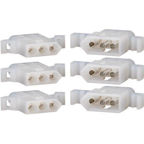 Molex 3-Pin Connector Kit 0.093 3 Sets Molex 3-Pin Connector Kit 0.093" 3 Sets