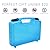 Liberty Imports World Racing Car Pieces & Tool Drill, Lights Carrying Case- Stores Dozens Of Take-A-Part Toys - Durable Toy Storage Organizers By Life Made Better- Blue