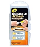 Duracell Hearing Aid Batteries Size 10 pack 60 batteries