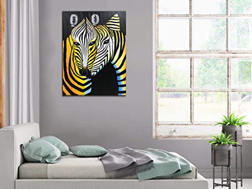 4 V+inspire+Abstract+Painting+Decorations+Stretched