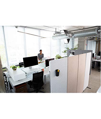 ReFocus Acoustic Room Dividers | Office Partitions – Reduce Noise and Visual Distractions with These Easy to Install Wall Dividers (24" X 66", Cool Gray)