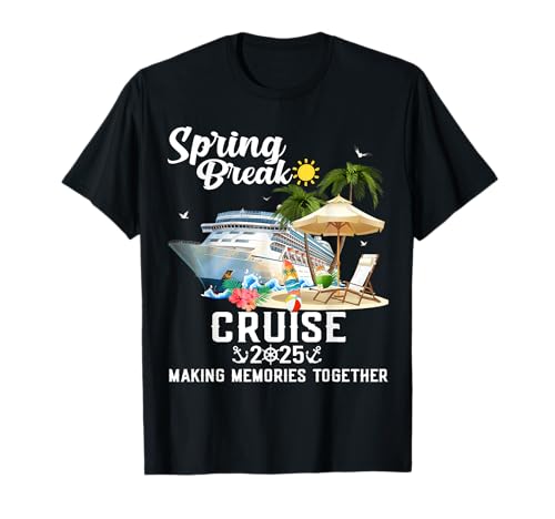 Photo 1 of LRG BLUE Spring Break Cruise 2025 Making Memories Together T-Shirt