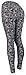 Lush Moda Extra Soft Leggings with Designs- Variety of Prints - 5F Black White Paisley
