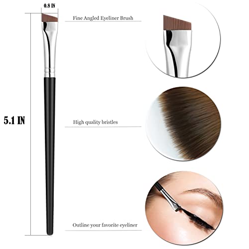 Brush Brocha Eyeliner Gel Angled Pincel Para Eyeliner Gel Pro