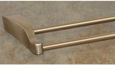 Top Knobs AQ8 Aqua Bath 24 Inch Single Towel Bar, Polished Nickel