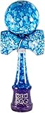 KENPRO Blue Nebula Marble Kendama and Extra String