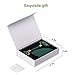 Jade Roller for Face Eye Gua Sha Scraping Massage Tool Set - Remove Wrinkles Puffiness, Body Facial Skin Lymphatic Massager - Teamkio Himalayan Jade Stone Kit with Gift Case
