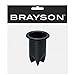 Black Salon Equipment Hair Iron Appliance Holder 2