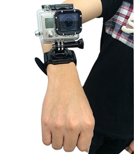 Wrist Band Arm Band for Gopro HD Hero 1 / 2/3 / 4, 3, Rollei Bullet Ski Cycling armband Bracelet