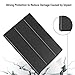 Huawei MediaPad T3 10.0 Case - Xindayi Slim&Lightweight PU Leather Cover with Magnetic Bracket Designed for Huawei MediaPad T3 10.0 inch Tablet - Black