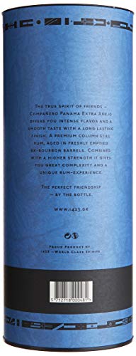 1423 World Class Spirits Compañero PANAMA Extra Añejo Rum (1 x 0.7 l) – Bild 6