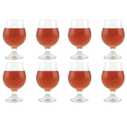 Libbey Belgian Beer Glass - 16 Ounce, Set of 8