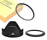 Fotasy LH-JDC100K 67mm Filter Adapter/Lens Hood Set, MRC Nano Multi-Coated UV HD for Canon PowerShot G3 X, replaces anon LH-DC100 & FA-DC67B