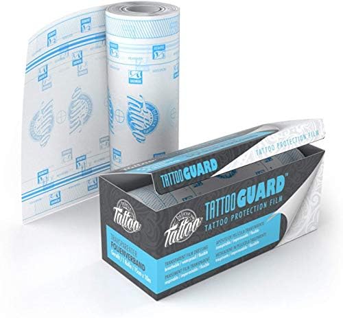 Believa Tattoo Protection Film - Transparent and breathable tattoo film for freshly tattooed skin - 10m x 15cm (roll)
