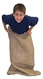 LA Linen Burlap Potato Sacks 23x40, Pack 4