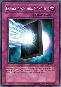 Yu-Gi-Oh! - Energy-Absorbing Monolith (GLAS-EN075) - Gladiators Assault - 1st Edition - Super Rare