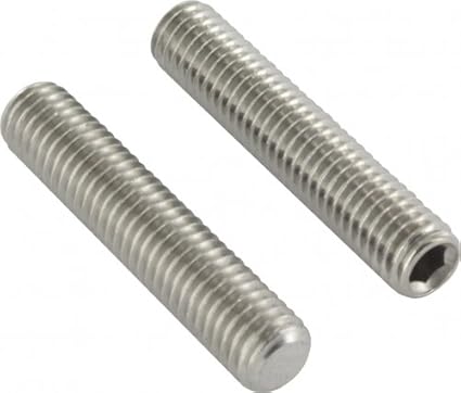 Gewindestift, M10 x 50mm, mit Innensechskant, aus V2A Edelstahl: Amazon ...