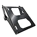 XKMT Black Detachable 2 Two Up Tour Pak Pack Mounting Luggage Rack Compatible with Harley Touring Road King Street Glide Road Glide 2014-2016