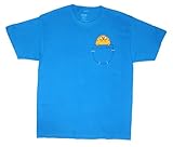 Adventure Time Jake In Pocket T-Shirt Size : Large