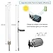 YXYQR Garden Solar Lights, Outdoor Waterproof Color Changing Acrylic Bubble Lights, Solar Powered Stakes Lights for Pathway, Backyard, Patio, Lawn Yard Decoration,Upgraded Solar Panel (2 Pack)