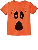 TeeStars - Halloween Ghost Costume Funny Ghoul Face Toddler/Infant Kids T-Shirt