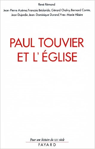 Amazon Fr Paul Touvier Et L Eglise Rapport De La Commission Historique Instituee Par Le Cardinal Decourtray Remond Rene Livres