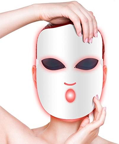 Light Therapy Acne Treatment Mask, Unlimited Session LED Light Face Mask Facial Skin Care, Acne Spot Treat Anti Aging Healthy Skin Rejuvenation and Collagen Boosting