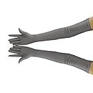 Ensnovo Adult Over Elbow 23.6" Stretch Long Spandex Opera Gloves DarkGray,Large