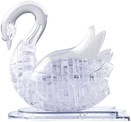 SN28 Crystal 3D Jigsaw Puzzle - Clear Swan