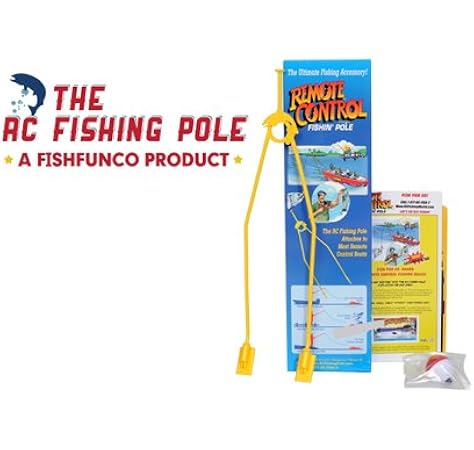 rc boat fishing pole