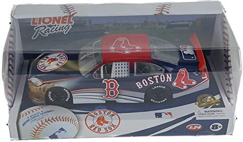 Boston Red Sox Major League Baseball Diecast Car, 1:24 Scale Hardtop - Thumbnail 5