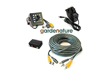 Bird Box Kamera Kit. HI RES 420TVL. 20 m Kabel