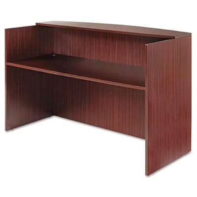 ALEVA327236MY - Best Valencia Series Reception Desk w/Counter