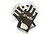 Leather Gardening Gloves for Women and Men - Adjustable Fastener and Breathable Spandex Back (Medium)