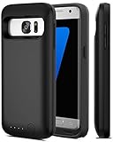 Galaxy S7 Battery Case, iPosible [5000mAh] External Battery Charger Case for The Galaxy S7 Charging Power Battery Pack-Black [24 Month Warranty]