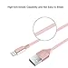 iPhone Charger Cable, LUXEAR 3 Pack 3ft iPhone Lightning Cable Cords iPhone Charger Pink for iPhone X 8 8 Plus 7 7 Plus 6s 6s Plus 5s 5 SE iPad air 2 mini (Romantic Pink)