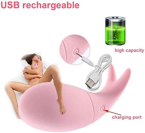 Qbyoop Ðíl'dɔ Silicone Bullet Massage Tool with Powerful Vibrating Waterproof Female Toys for Her Pleasure Six Toys for Women Quiet Small & Convenient Qbyoop Vībrātòr